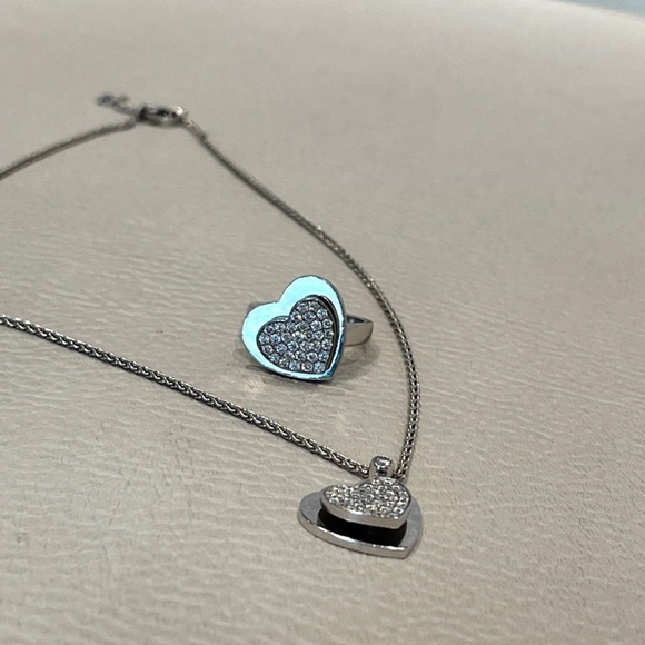 Authentic Piaget Necklace and Earrings - Picture 2 of 7